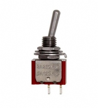 Createn SPST 2 pin ON-OFF toggle switch