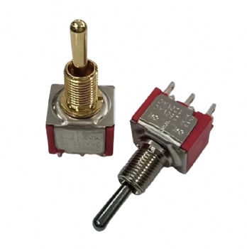 DPDT ON-OFF-ON toggle switch for guitar amplifier