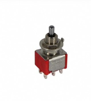 DPDT ON-ON-ON mini 3 way toggle switch