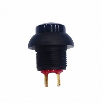 Createn 12mm High - Dome, Fully Waterproof 2 - Pin Audible Non - Latching Switch for Marine Applications