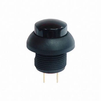 Createn 12mm High - Dome, Fully Waterproof 2 - Pin Audible Non - Latching Switch for Marine Applications