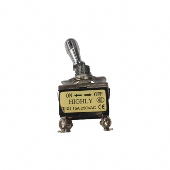 Toggle Switch DPDT ON-OFF-ON 15A 250VAC - Universal Changeover Switch for High Current Applications