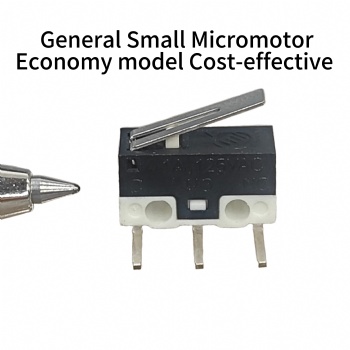 Createn DM1 Series High - Performance PCB Micro Switch with Bent Legs and Straight Lever - Ideal for Consumer Electronics