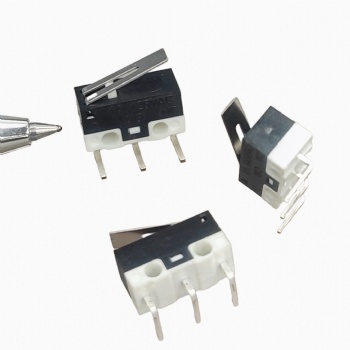 Createn DM1 Series High - Performance PCB Micro Switch with Bent Legs and Straight Lever - Ideal for Consumer Electronics